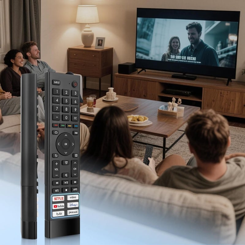 TOPKIND Replacement for Hisense Smart TV Remote Control,Universal for Hisense 4K UHD Android Smart TVs (Not for Google & roku TV) - Image 5